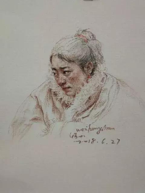 最好的素描速写作品,经典大师画素描速写人物