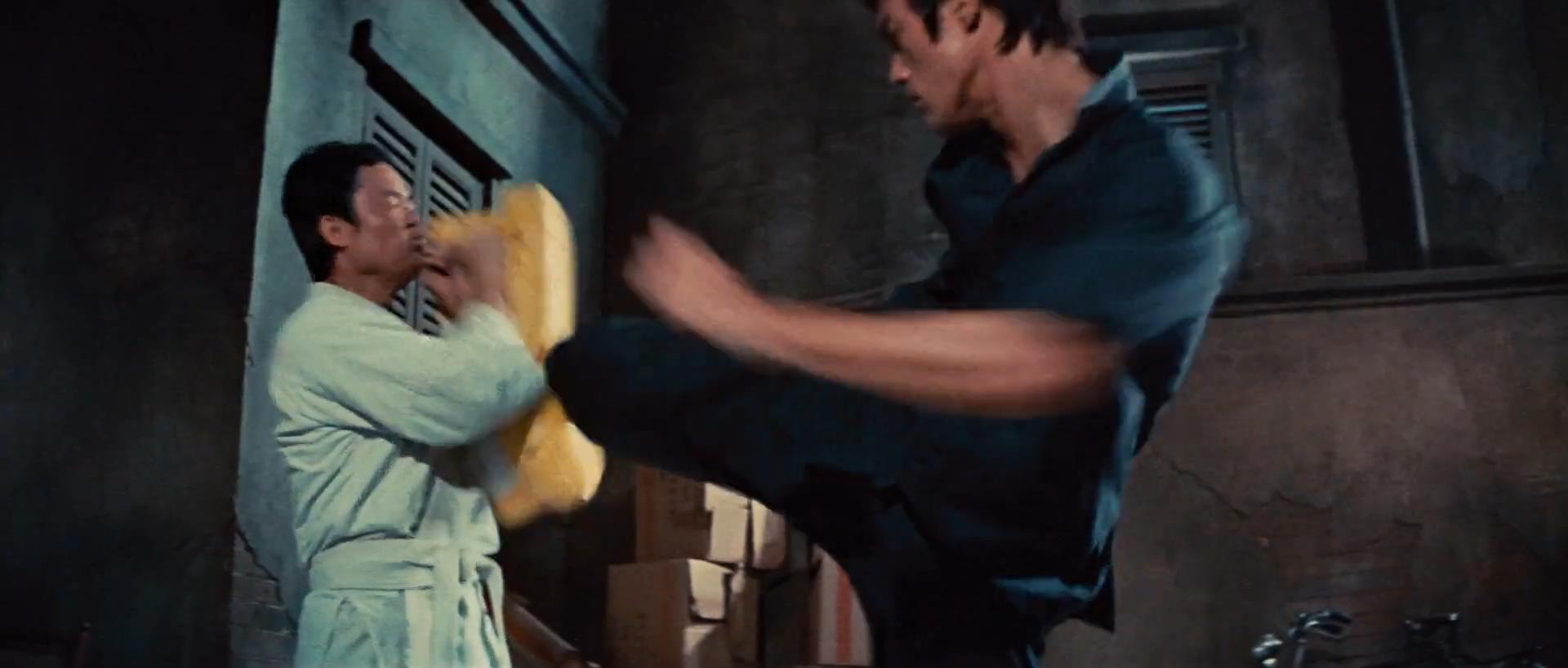 猛龙过江李小龙练直拳,截拳道李小龙猛龙过江