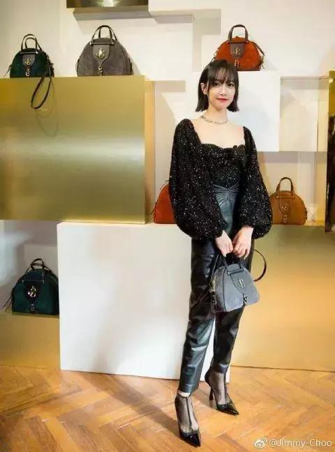 米兰时装周明星最佳看秀造型,米兰时装周明星看秀造型