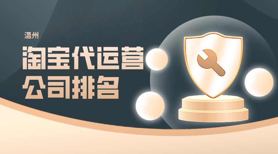 温州店铺代运营哪家好,温州电商代运营公司排名