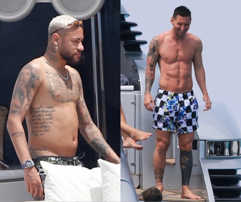 内马尔变胖后有腹肌吗,内马尔变胖对比图