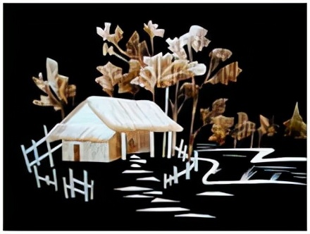 麦秸画的简单步骤,传统工艺主题画