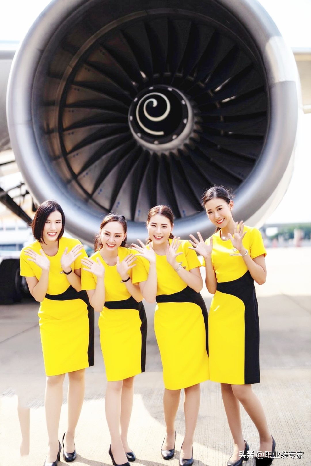 酷鸟航空制服效果图,泰国酷鸟航空空姐服