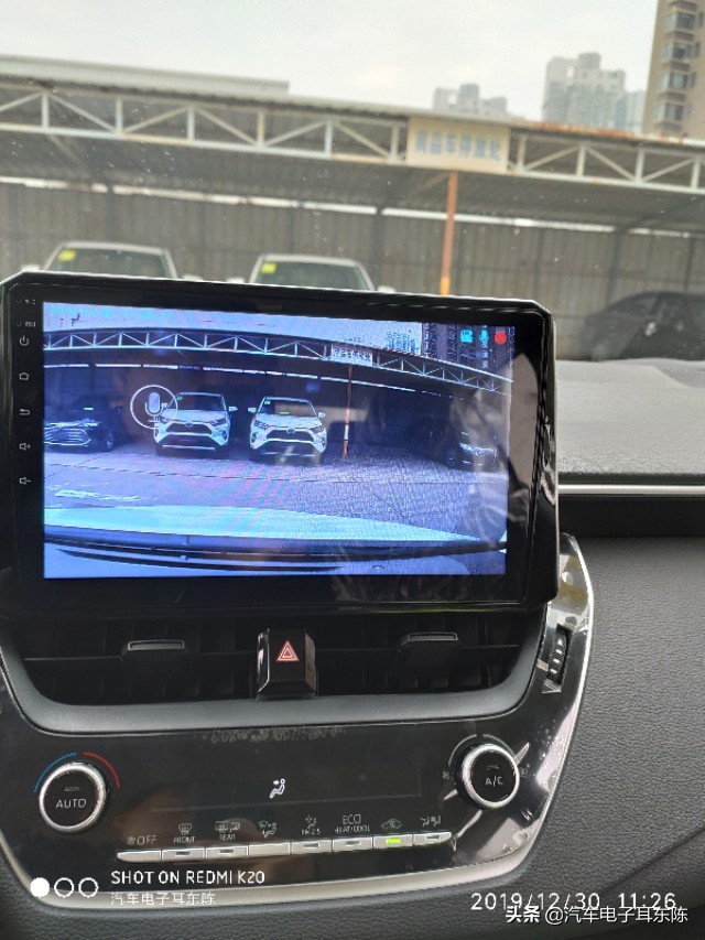 19款丰田卡罗拉导航怎么拆,卡罗拉双擎车载导航安装教程