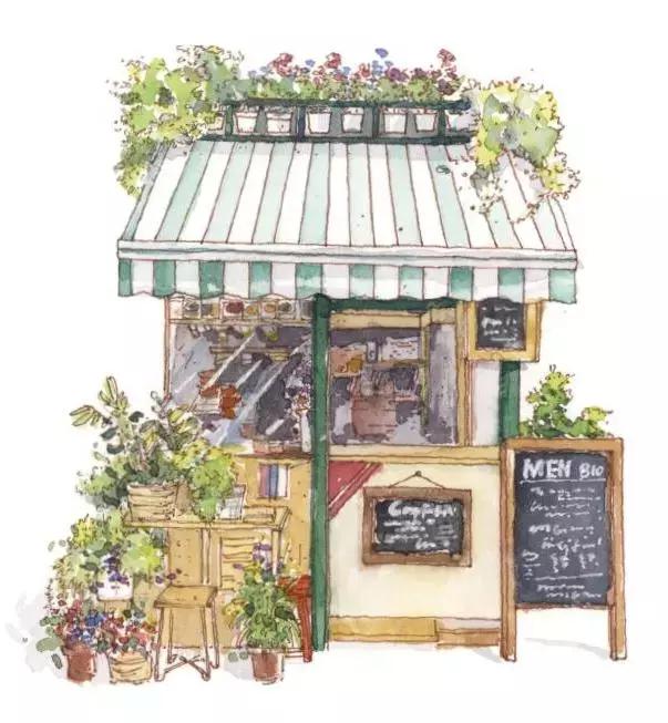 不用花钱就能圣地巡礼？看大神用钢笔淡彩带你花样旅行