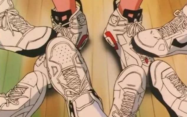 回味热血青春，灌篮高手中的实力战靴