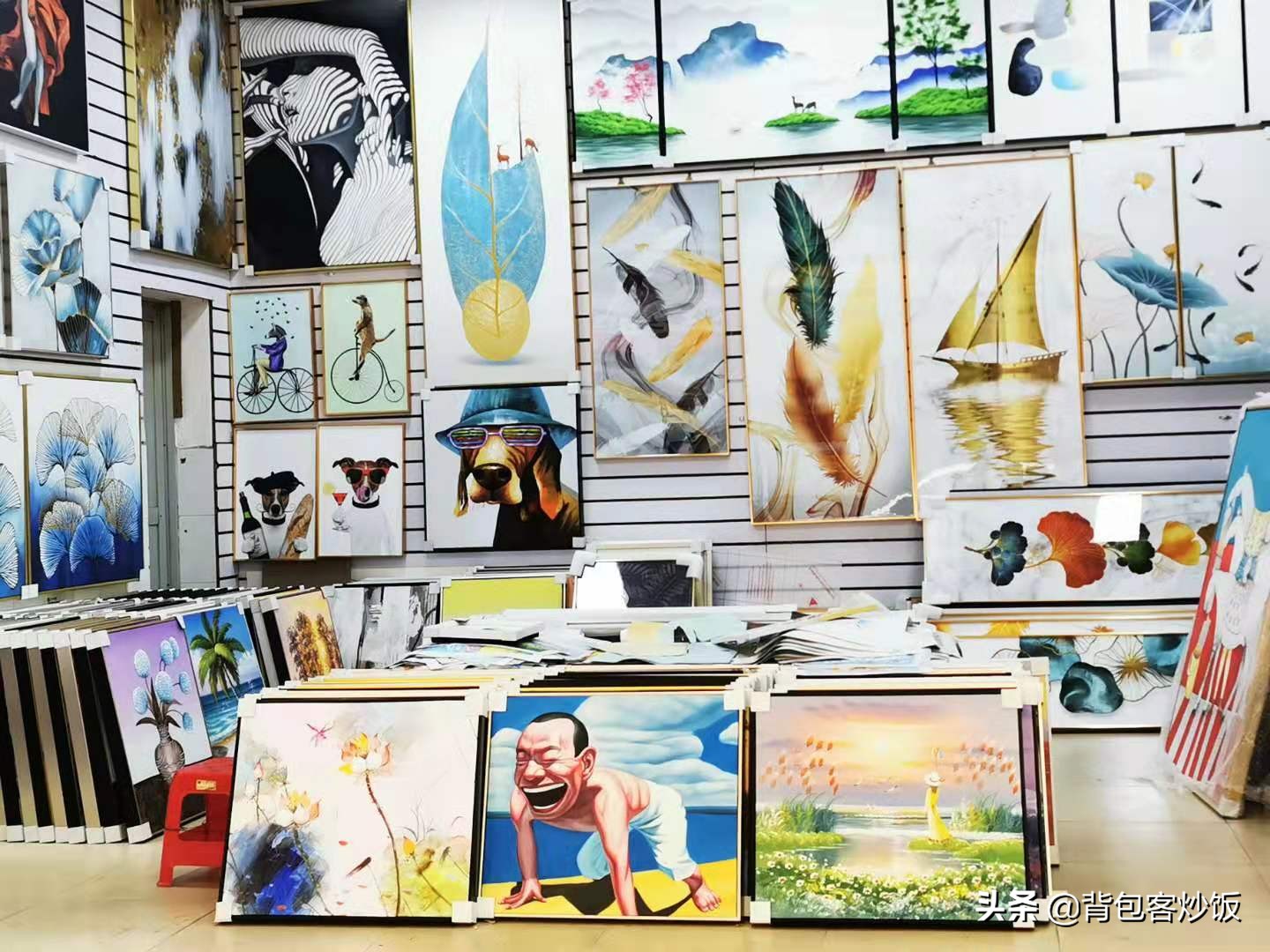 深圳大芬油画村自创作品,大芬油画村有哪些好看的