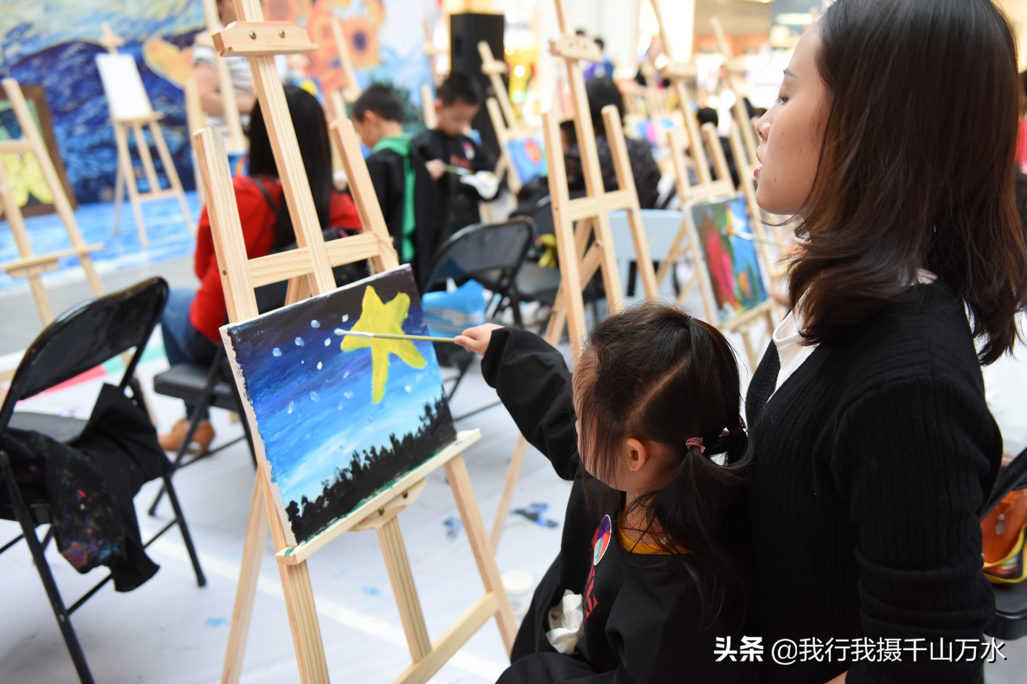 梵高星空油画绘画教程,梵高的星空绘画教程油画棒