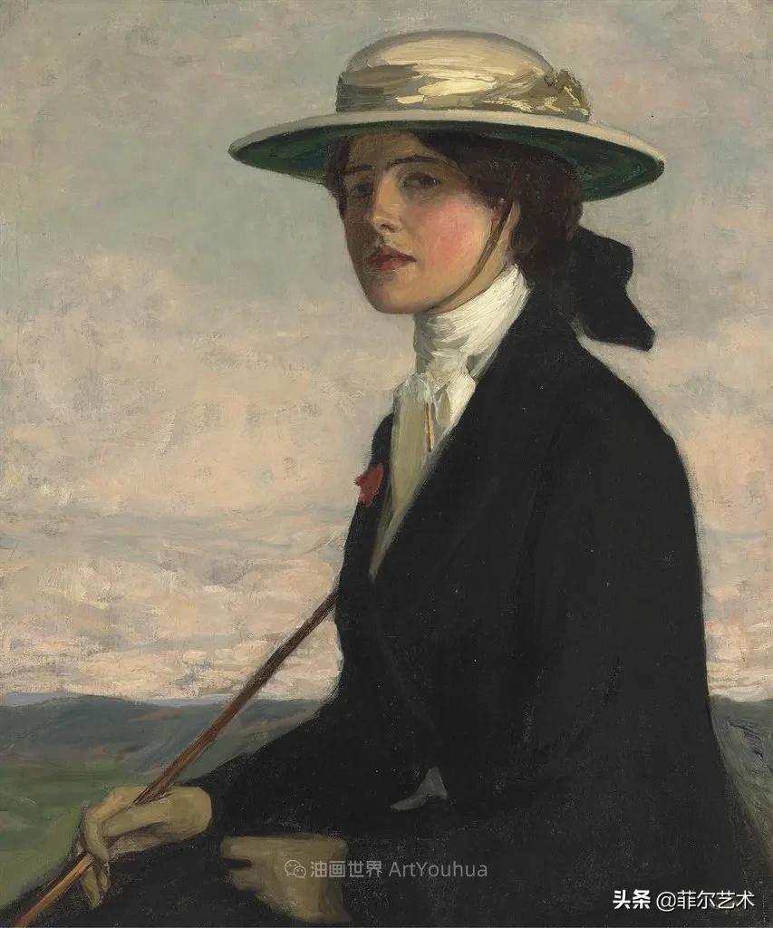 爱尔兰画家的风景油画欣赏,胡安米罗油画作品欣赏