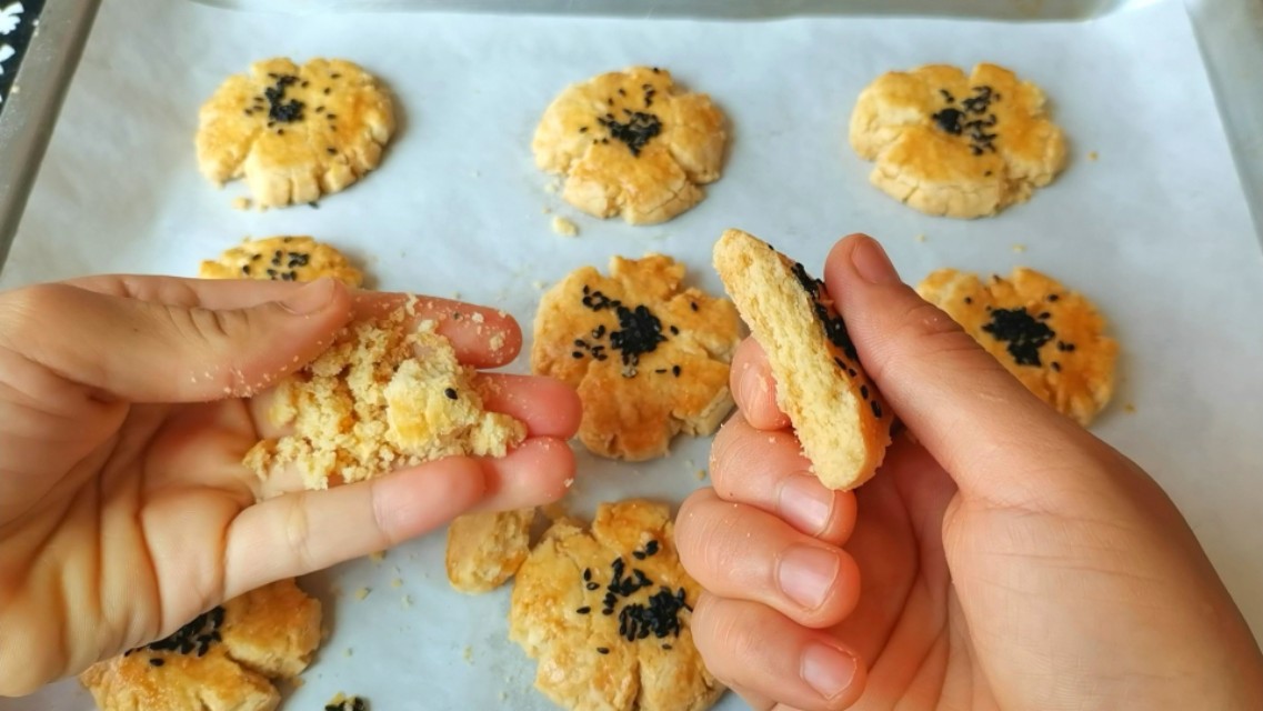 桃酥怎么做又软又香酥,学做桃酥小视频