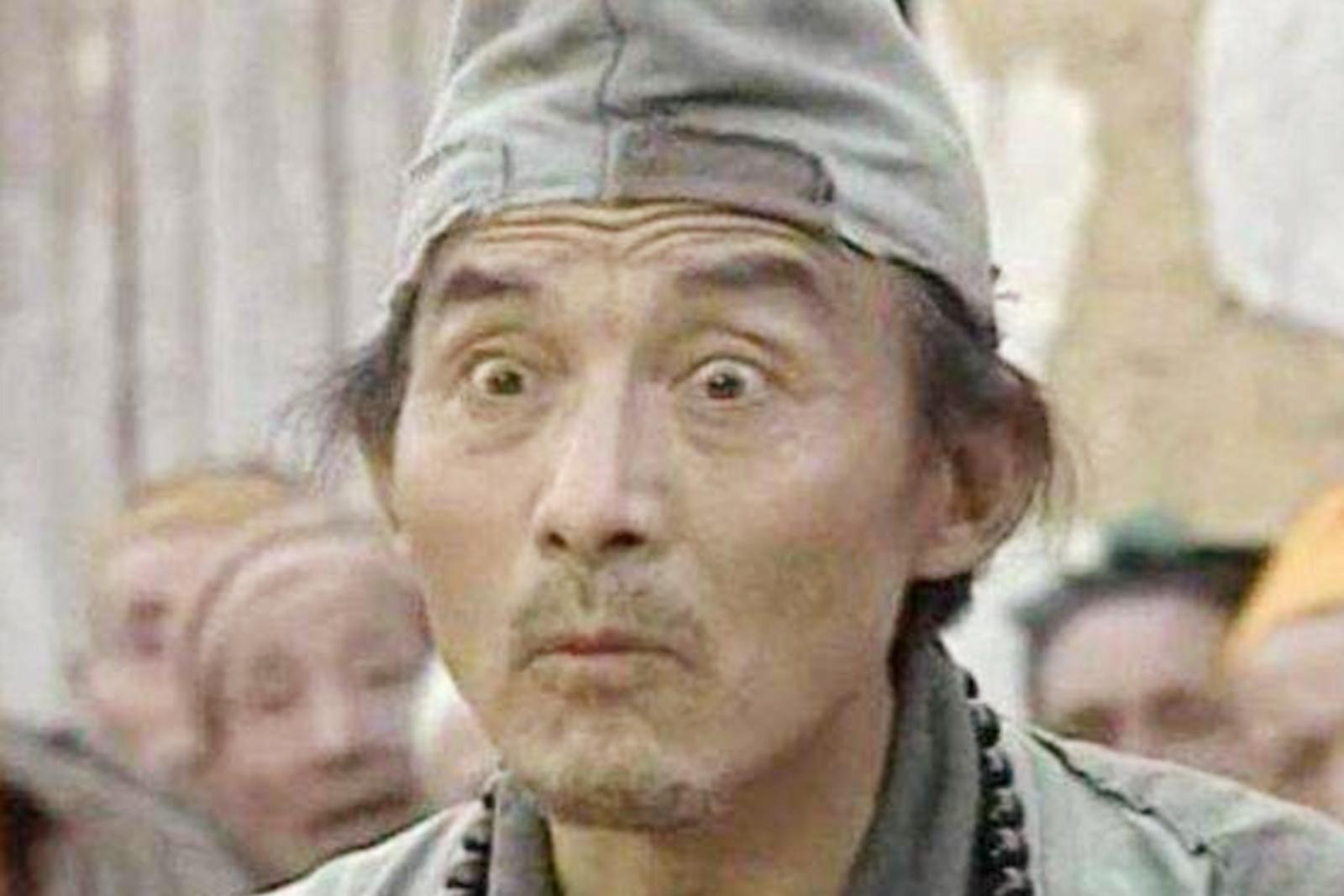 达叔哭戏演技炸裂的瞬间,游本昌半哭半笑表情动图