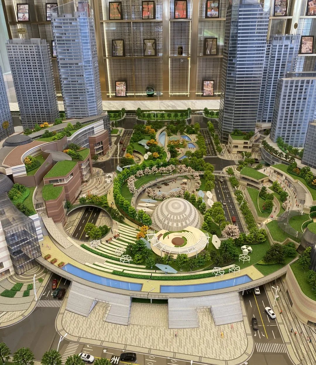 济南西客站中轴线,西客站片区中轴线