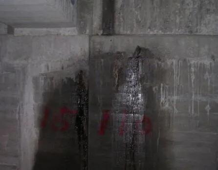 地下室三层墙面渗水发霉,地下室潮湿墙面渗水腻子发霉