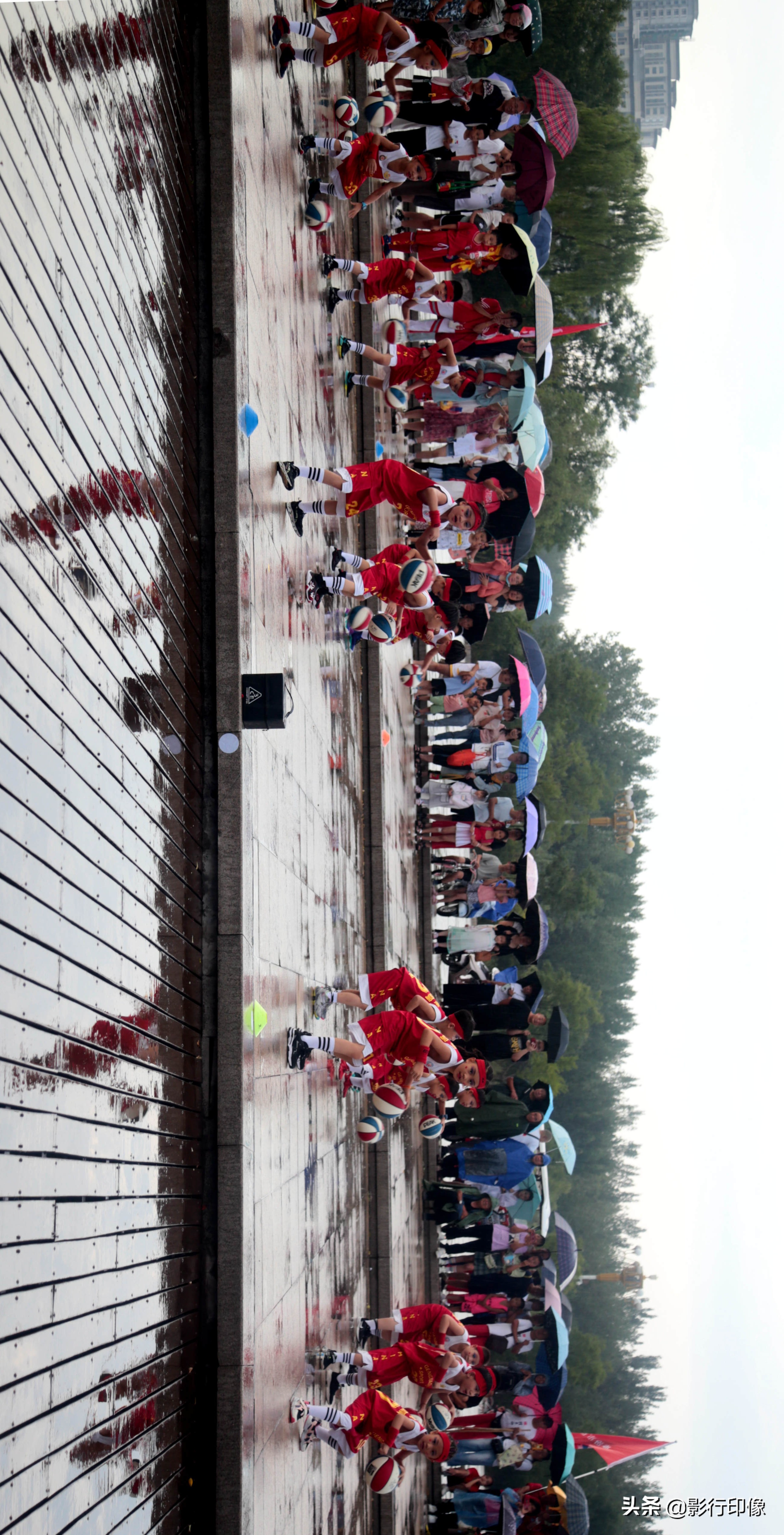 临汾市2020年全民健身启动仪式在在九州广场举行