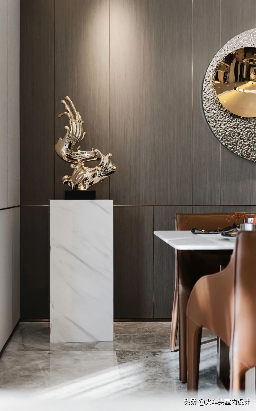 现代意式风情赋予空间奢华的灵魂,元禾大千成都艺术品有限公司招牌