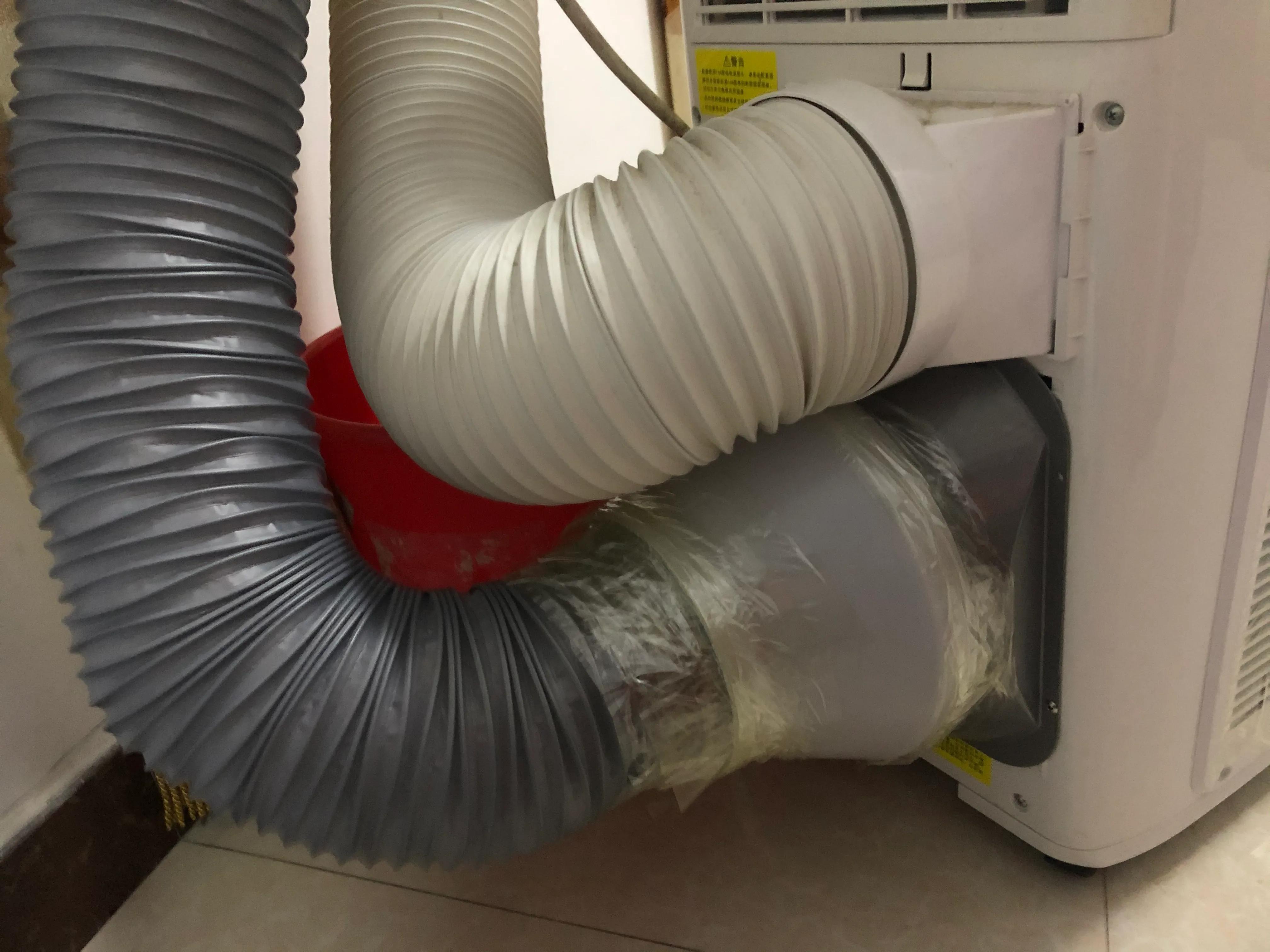 格力移动空调改造,格力移动空调改造双管