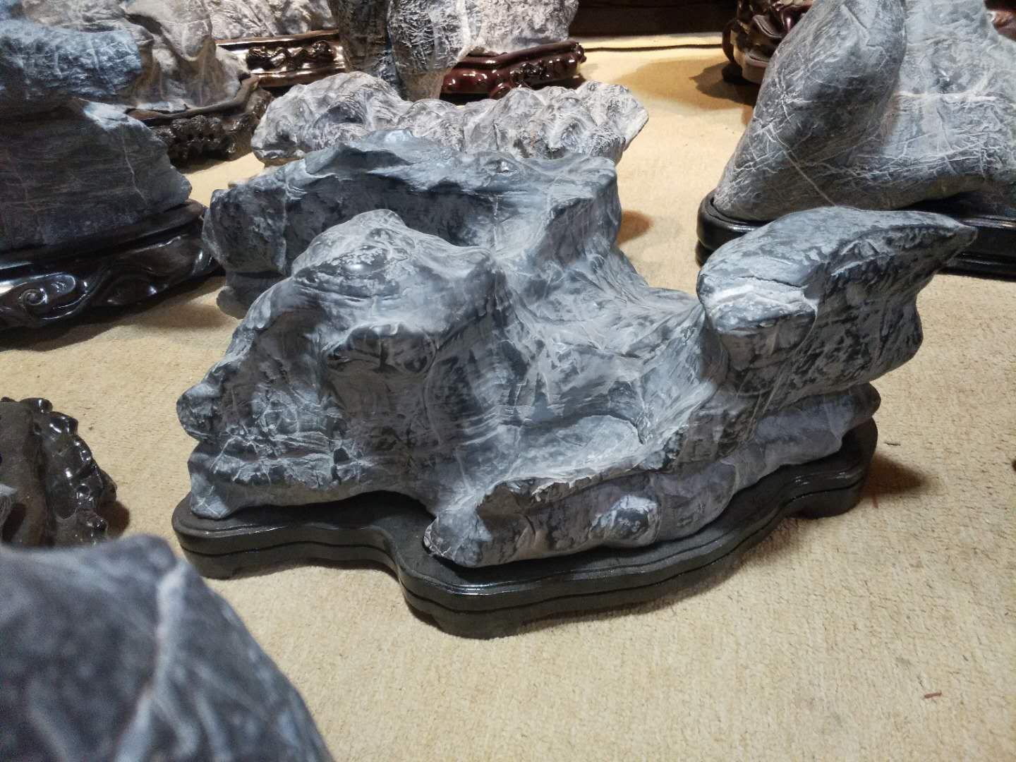 宿州最好的灵璧石,灵璧石宿州鉴赏