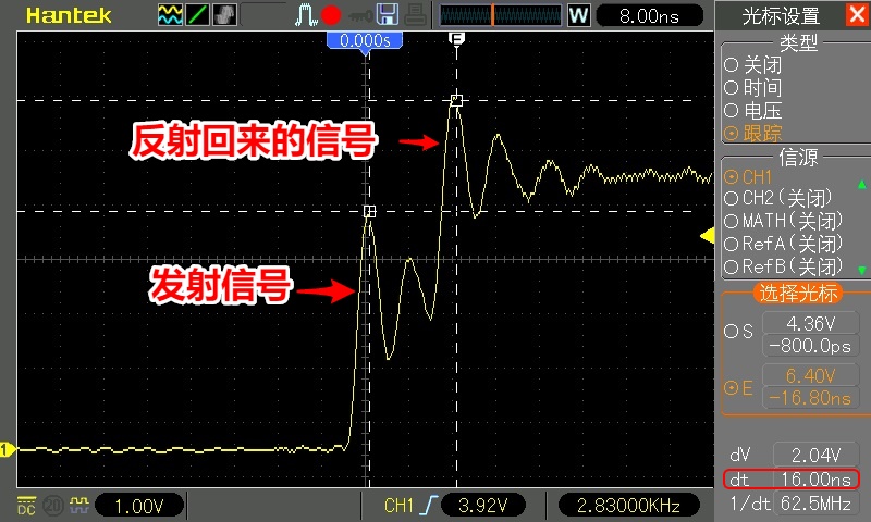 示波器测量并联电线长度原理,如何使用示波器测量信号