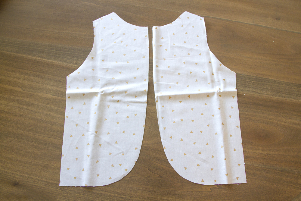 小背心裁剪与缝制入门,老年人背心的裁剪与缝制过程