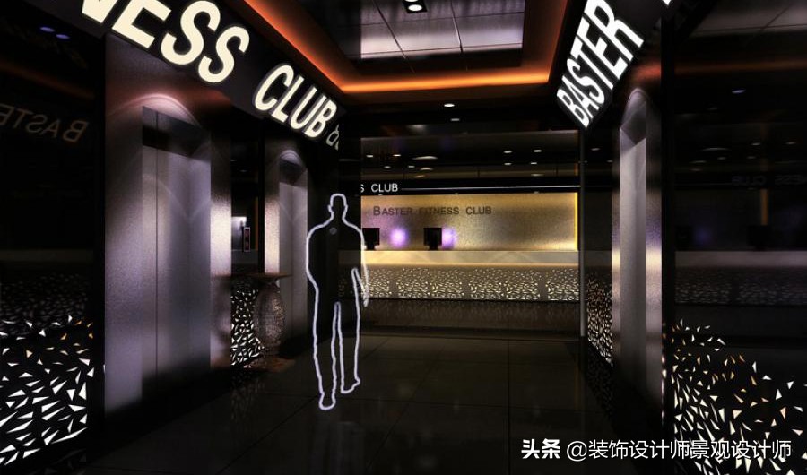 公司健身房设计效果图,书房健身房二合一设计效果图