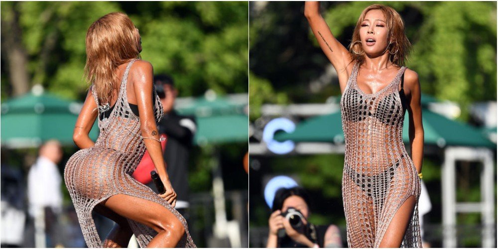 韩国性感歌手公开承认隆胸:我花自己的钱,凭什么不能露