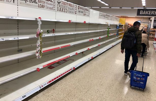 疫情期间,英国超市哪些商品最先被抢购一空?