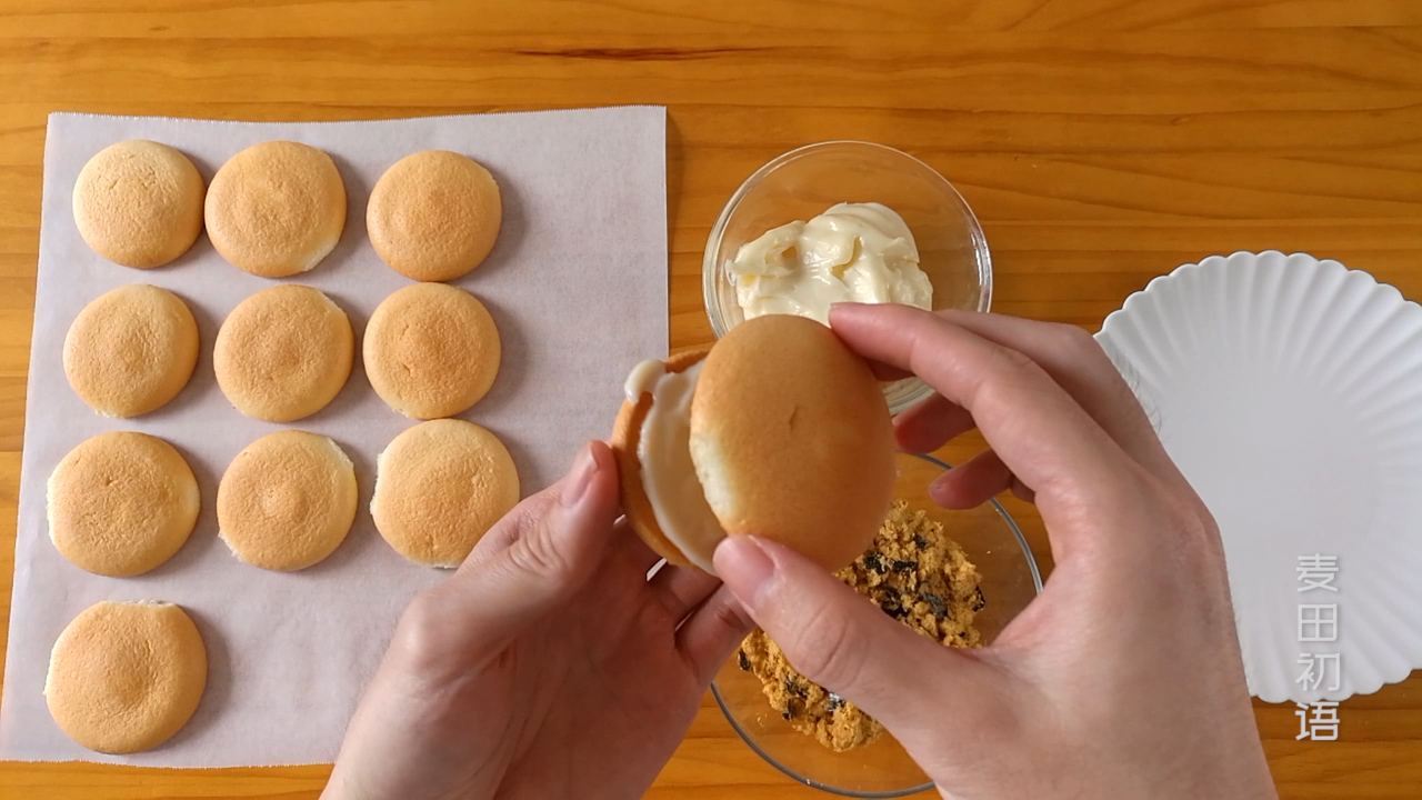 网红肉松小贝原来是这么做出来的,自制全部网红款的肉松小贝做法