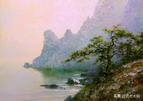 尤里奥布霍夫国画,尤里奥布霍夫作品