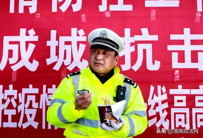 抗击疫情公安坚守,合阳公安局治安大队赵旭东