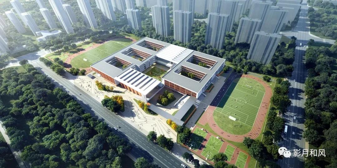 童园、趣园、智园——九年一贯制中小学设计