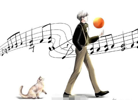 蔡徐坤打篮球动漫人物绘画,蔡徐坤打篮球超简单画法