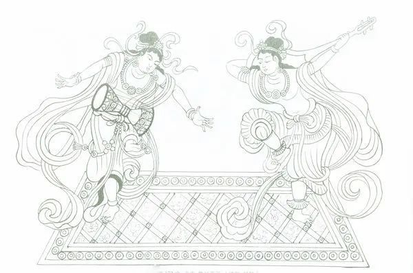 敦煌壁画除了反弹琵琶还有什么,敦煌反弹琵琶壁画服饰复原