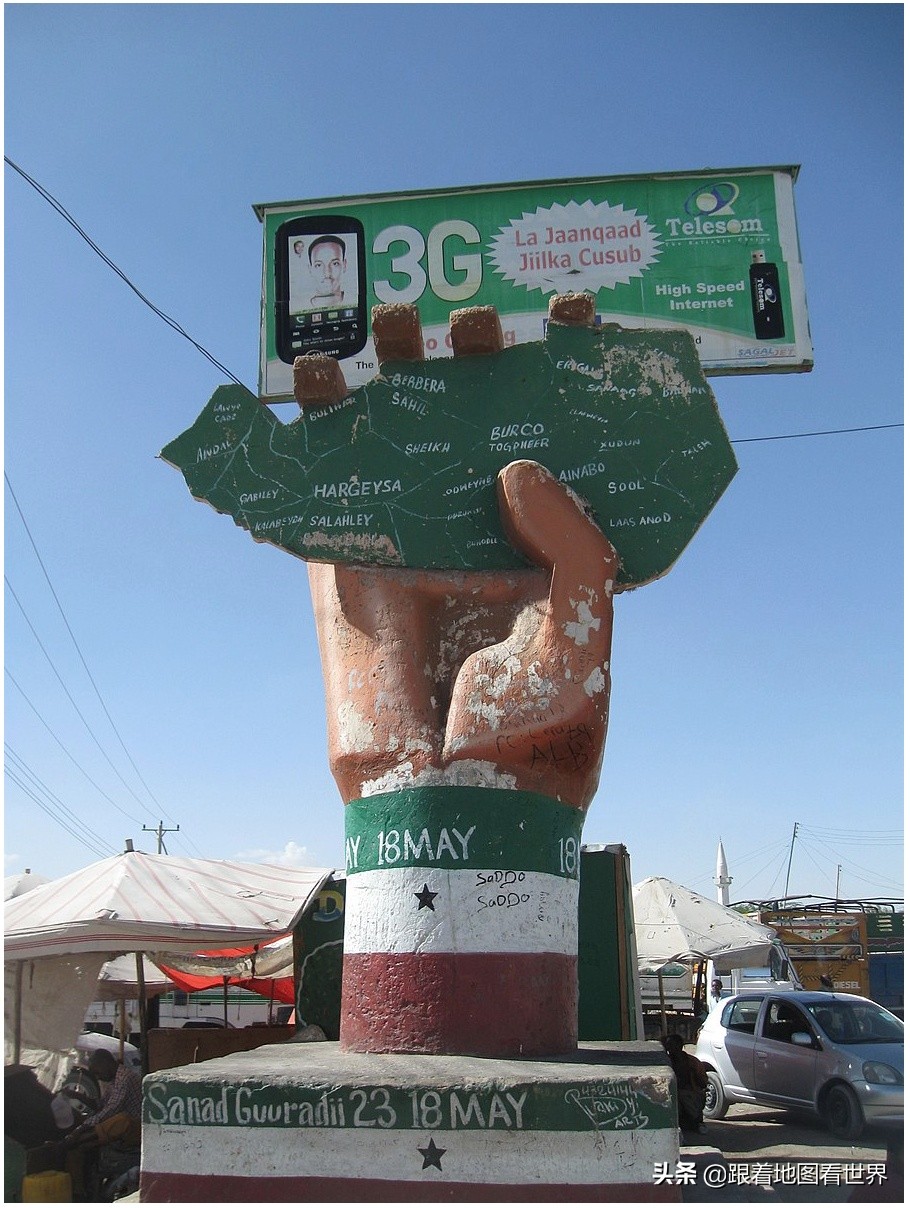 索马里被分为哪些国家,索马里是哪两个国家