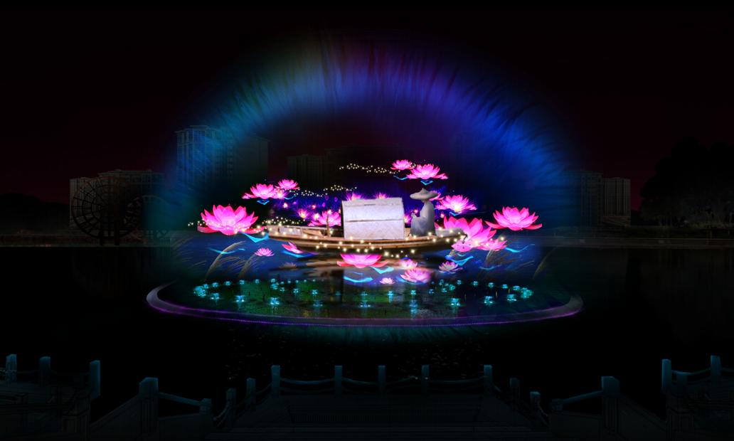 祝峨眉莲花湖水秀项目《万物生》荣获2021年度优秀数字文旅项目奖