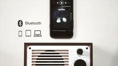 蓝牙音箱迷你黑胶音响,创新便携蓝牙音箱