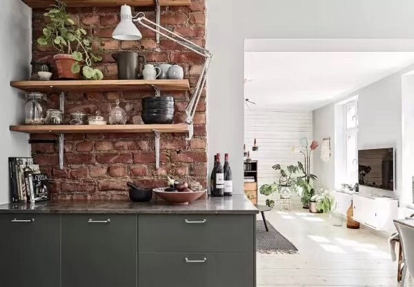 文化砖背景墙是什么风格,不知道装修什么风格现代简约