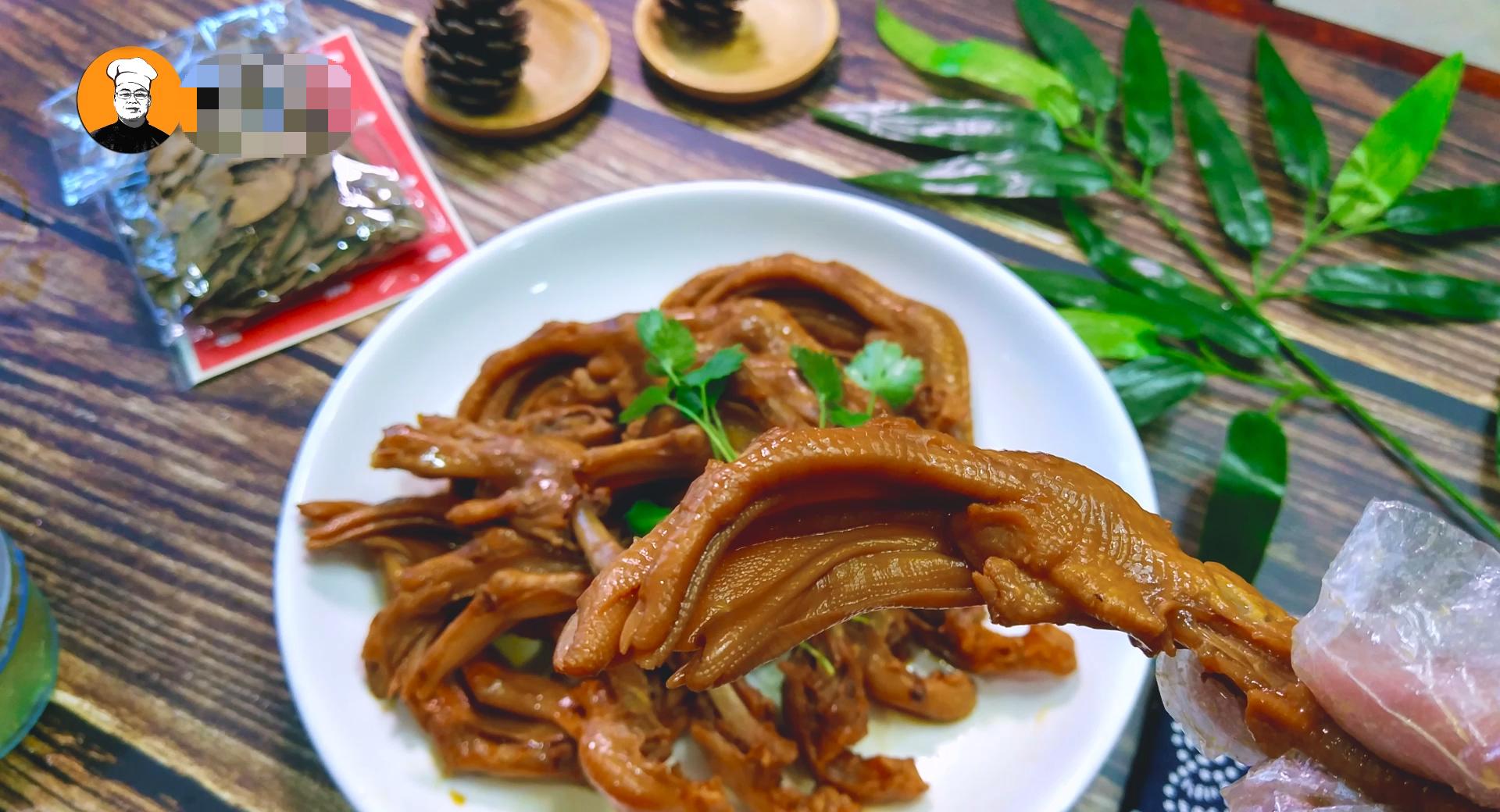 卤鸭掌最正宗的做法,香卤鸭掌做法教程