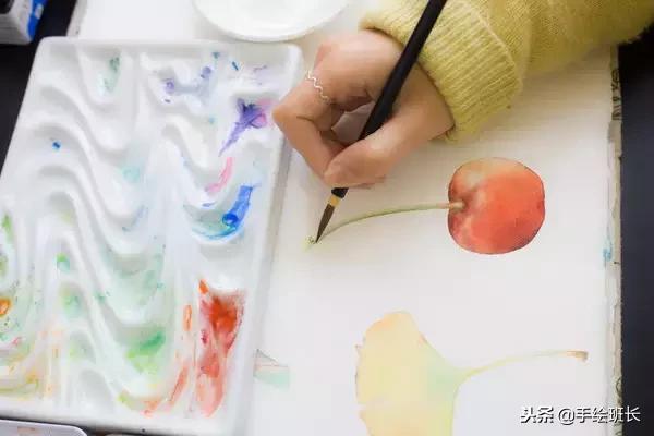 固体水彩颜料新手入门教程,水彩插画新手入门教程