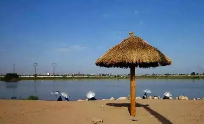 西安又添绝美海滩,西安网红打卡白沙滩