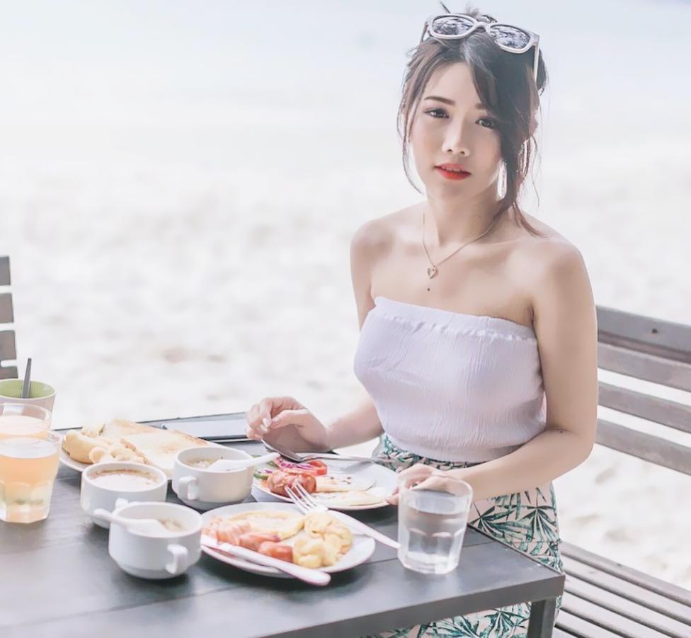 泰国甜心蜜桃味,泰国甜心的穿搭