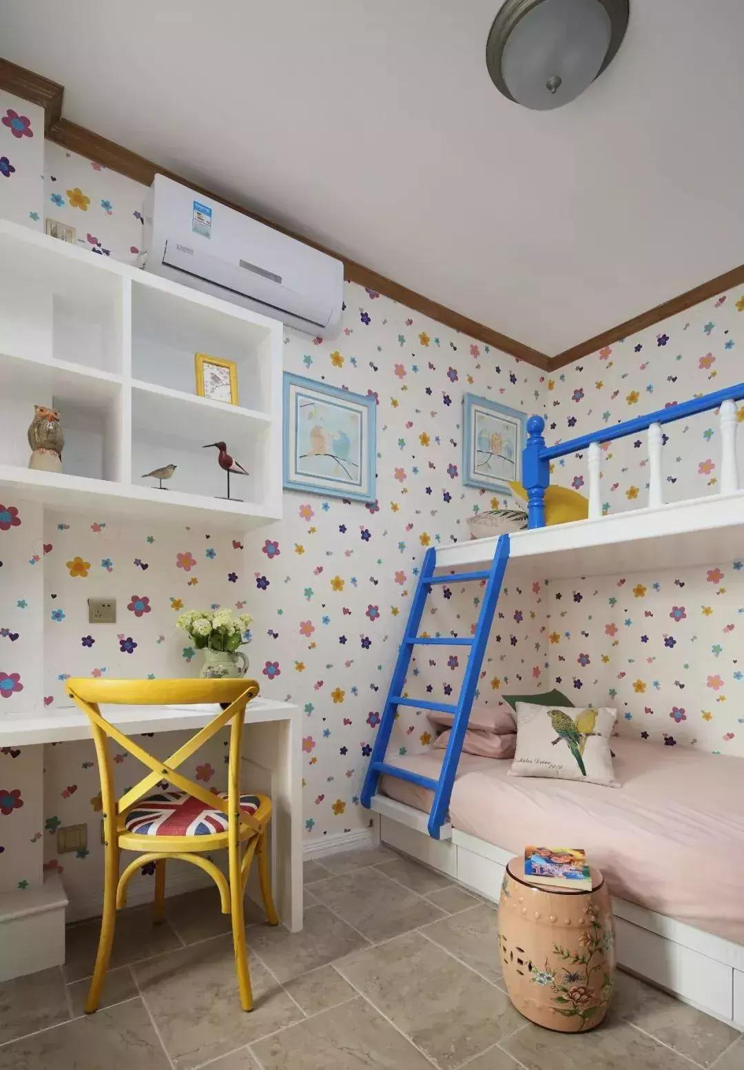 充满童趣的上下床儿童房,实用的儿童上下床怎么选