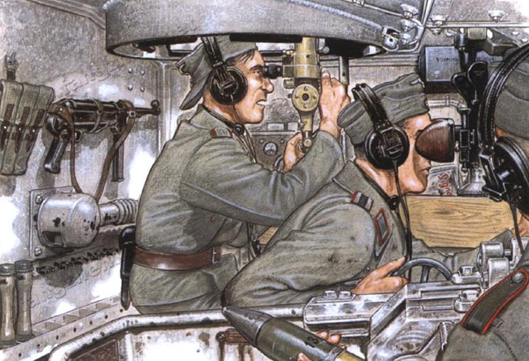 二战m40自行榴弹炮,su152对战猎豹