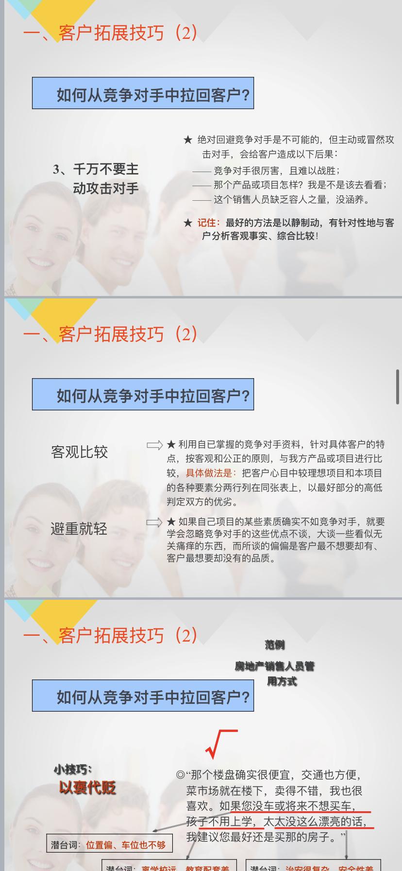 房产销售技巧培训ppt,销售技巧培训课程ppt