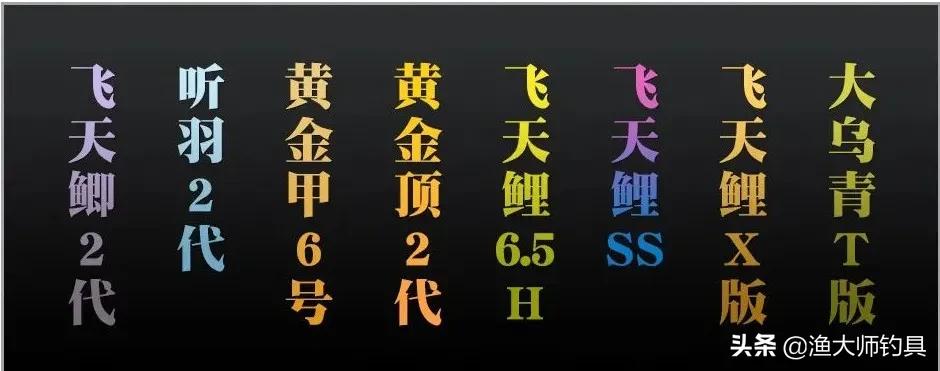 新品上市|2020年香港怡隆新款钓竿阵容亮相