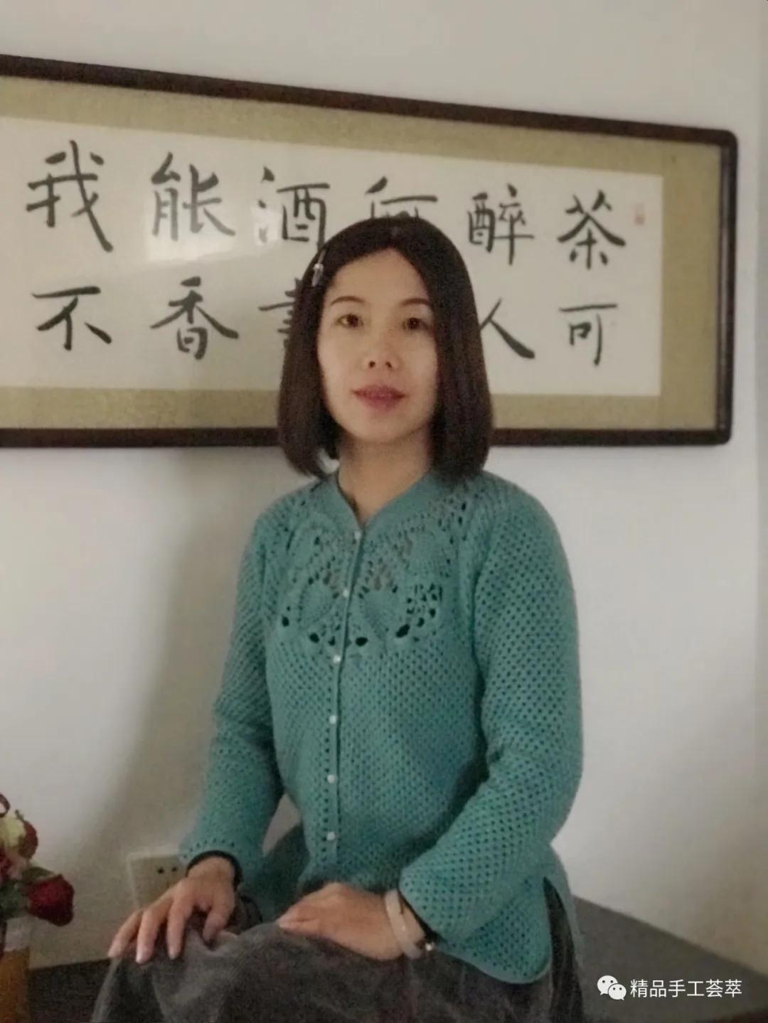 乐织小舍老师的一款中式风格开衫