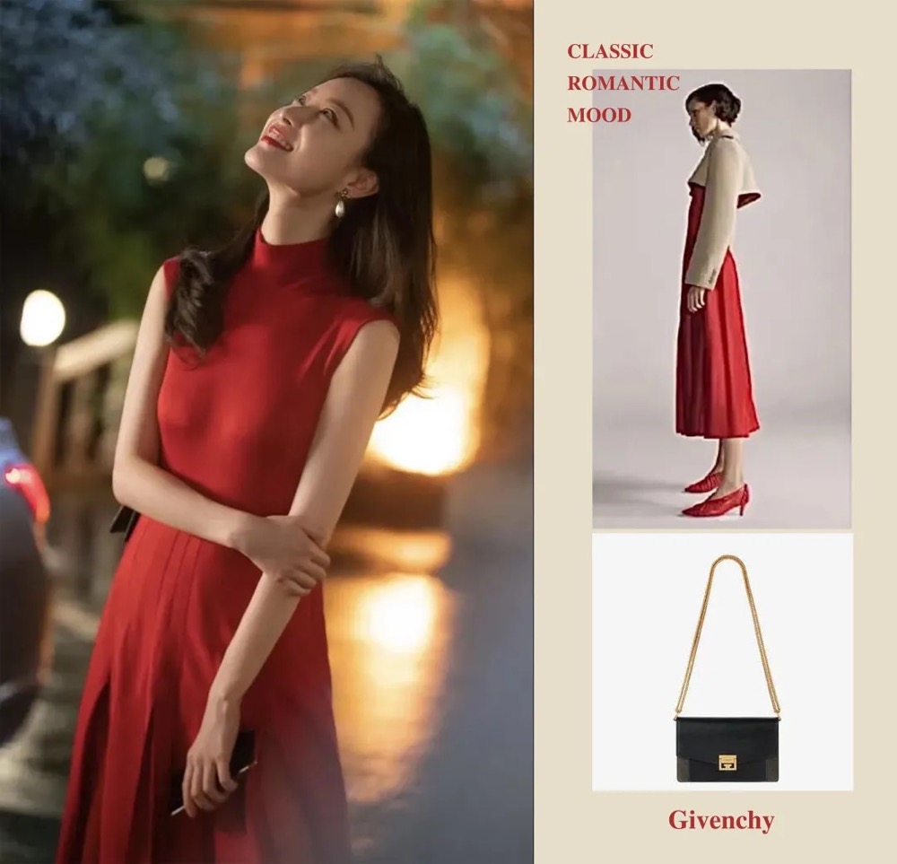 流金岁月朱锁锁穿搭同款,流金岁月朱锁锁紫色香奈儿套装