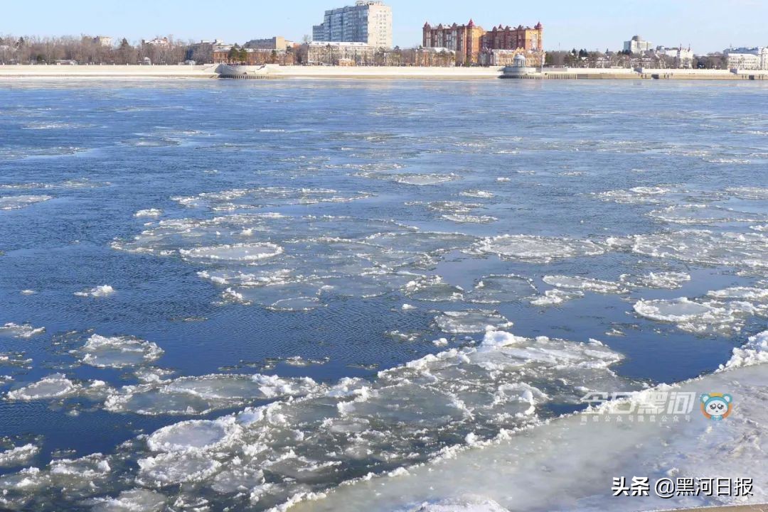 立冬，黑河跑冰排了！这次，我欠它一次“约会”