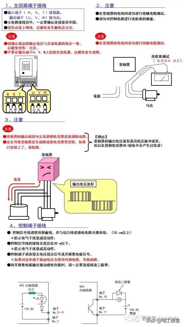 变频器知识大全视频,变频器知识和故障