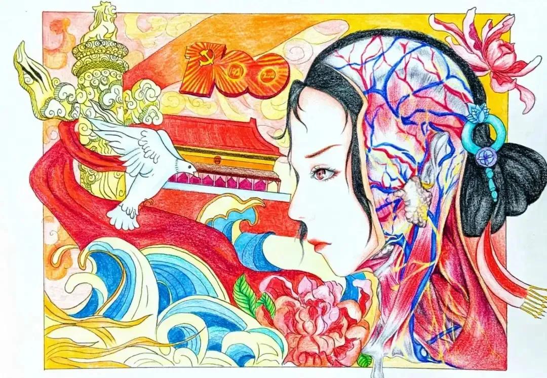 左手丹青,右手手术刀,985名校医学生笔记曝光!网友:这是学神级别的!