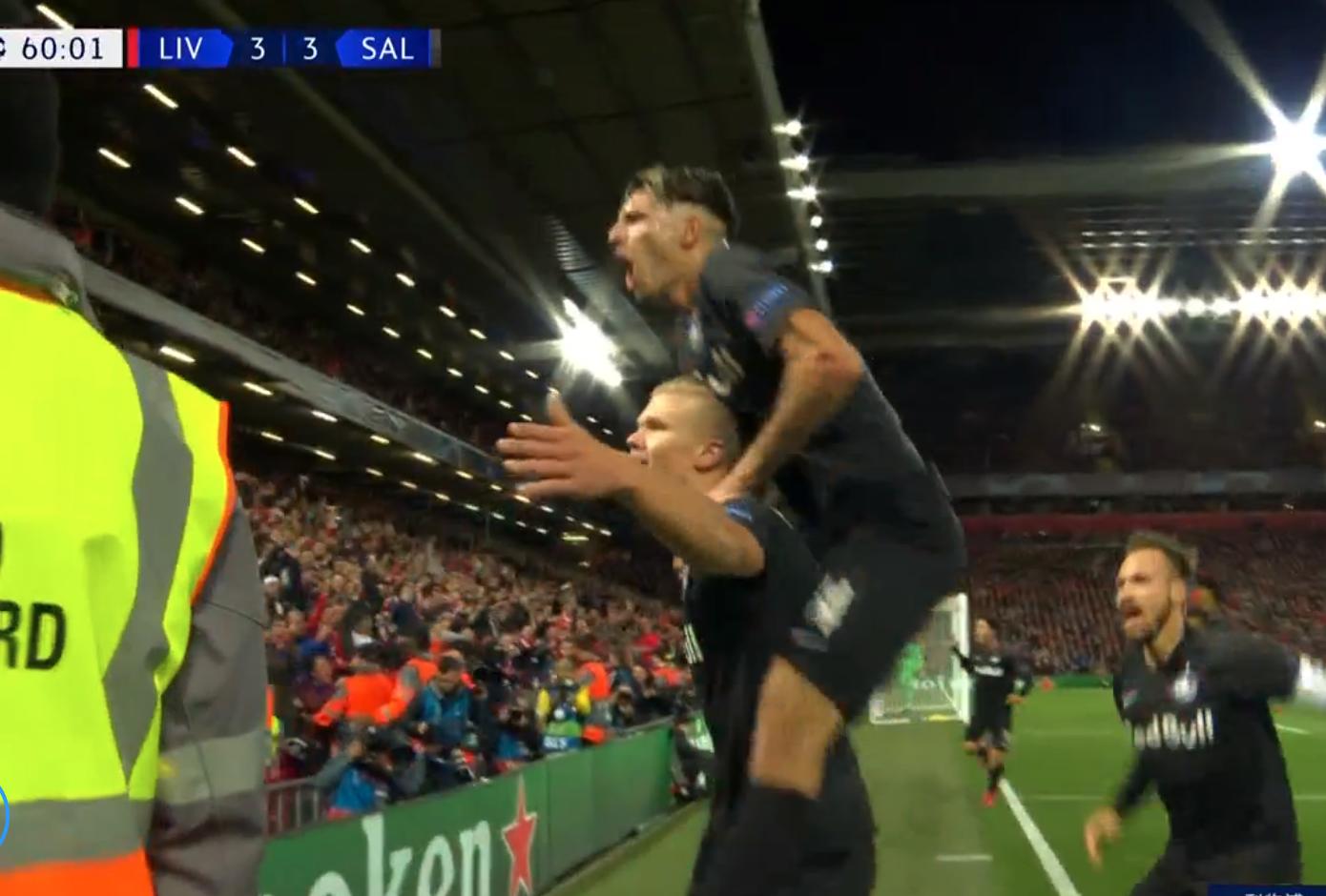 欧冠上演超级进球大战!从3-0到3-3再到4-3,韩日2国脚合造3球